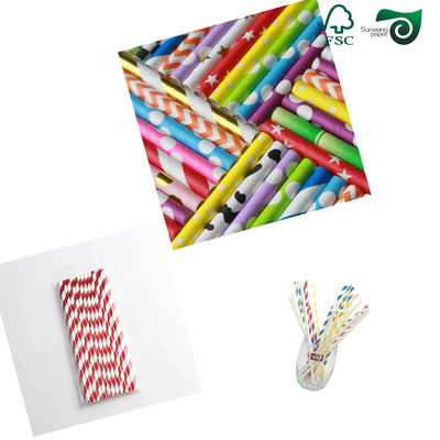 Food Grade White Kraft Straw Wrapping Paper With A Grammage Of Either 24gsm For Wrapping Straws