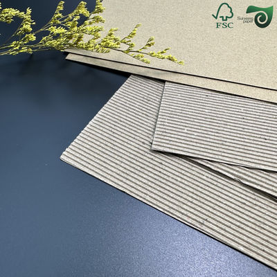 Recycled Wood Pulp Single Layer E F Flute Corrugated Board Custom Micro Flute Packaging Paper