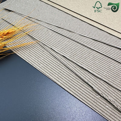 Single Face E Flute Corrugated Cardboard Sheets Smooth Liner DIY Furniture Protection Board