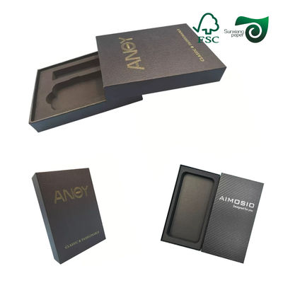 FSC 280gsm 104 LB  8.5 11inch Uncoated Smooth Black Cover Cardstock Paper