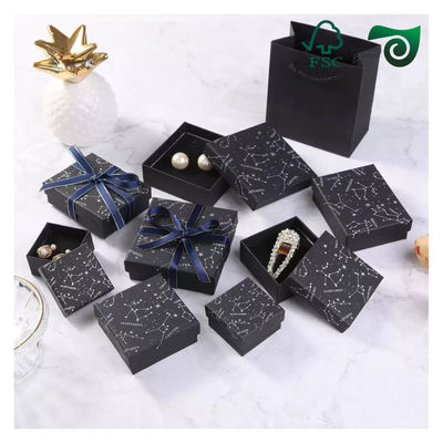 FSC 300gsm 350gsm Uniform Black Paper  70cm 100cm  High Rigidity For Hang Tags