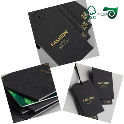 FSC 2mm Thick Grey Board With One Side Black Paper Lamination For Packaging Black Cardboard