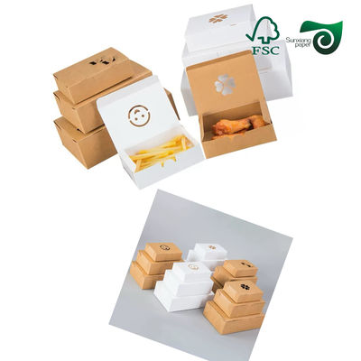 FSC Disposable Bakeable Kraft Bread Pan Board 300gsm 350gsm One Side White Brown Back