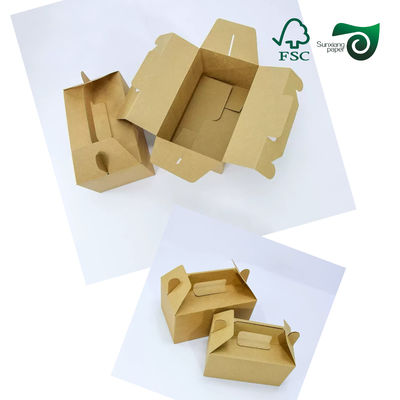 FSC Certified High Density Brown Kraft Paper Sheets 350gsm Food Packaging Specialized
