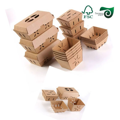 FSC Brown High Density Kraft Paper Sheets  250gsm 450gsm Specialized For Food Packaging