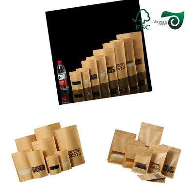 FSC Certified 90gsm High Strength Brown Kraft Paper Food Grade Bag Paper For Kraft Bags