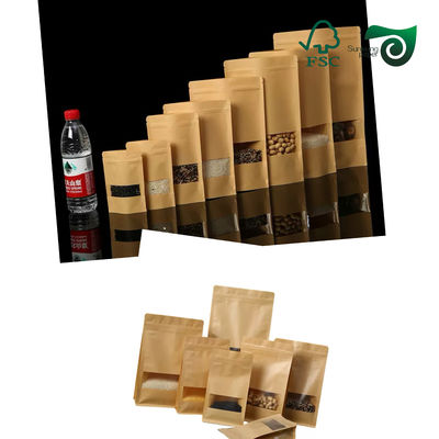 FSC 300gsm 15gsm PE Coated Kraft Paper Food Grade Waterproof Paper For Food Trays