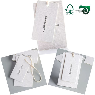 FSC 280GSM Embossed Paper Recycled White Cardstock For Handmade Crafts Luxury Gift