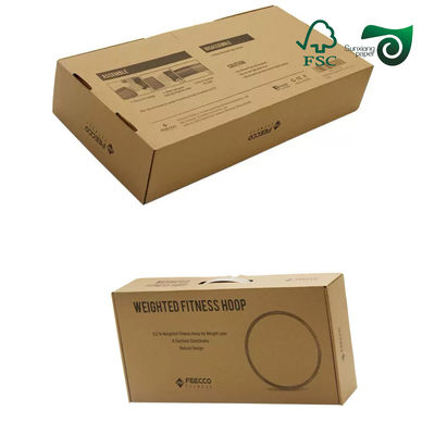FSC Offset Printing N-Flute Thin Corrugated Board For POS Display Bag-In-Box