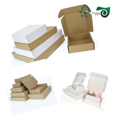 FSC E  Flute Printed Single Wall Corrugated Board In 140gsm 170gsm For Coffee Sleeves