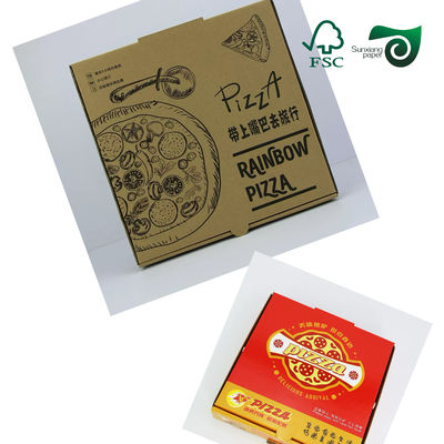 1mm 1.5mm FSC Thick Flat Cardboard Sheets For Pizza Containers