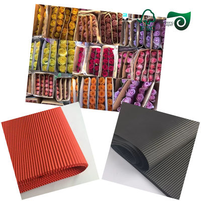 E F Flute Black Corrugated Cardboard 110gsm 120gsm 150gsm  Various Thicknesses