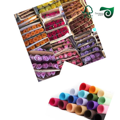 White  Colorful F Flute Corrugated Cardboard 36 48 Inch For Flower Cosmetic Gift Packaging