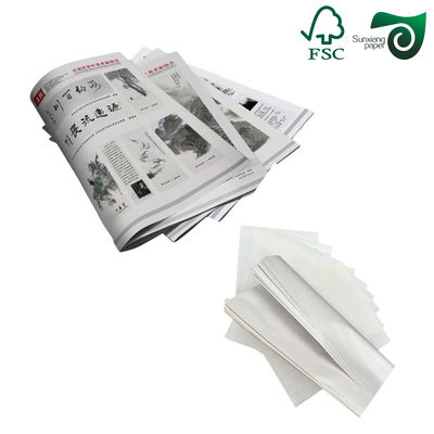 42g Newsprint Paper Roll Moisture   Proof Smooth And Excellent Printability FSC