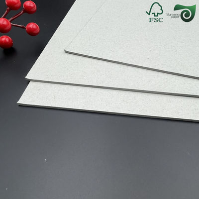 FSC Certified Grey Book Binding Board 250gsm 1500gsm High Stiffness For Packaging Boxes