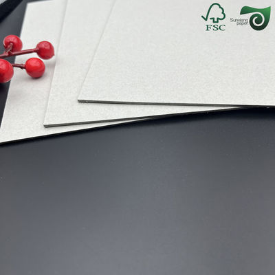 FSC Certified 1200gsm Uncoated Book Binding Board For Photo Frames  Recycled Pulp Material