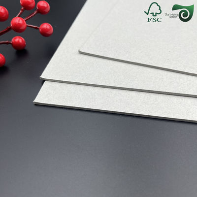 2mm 2.5mm Die Cutting Round Corner Grey Chipboard For File Folders
