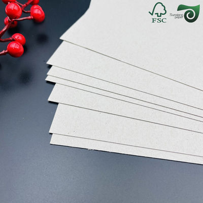 FSC 1200gsm Uncoated Book Binding Board  Recycled Pulp For Photo Frames