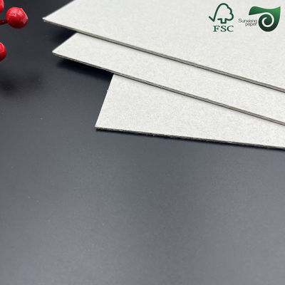 FSC 3.0mm 1750gsm Grey Chipboard Sheets High Stiffness Book Binding Board For Photo Frame Backing