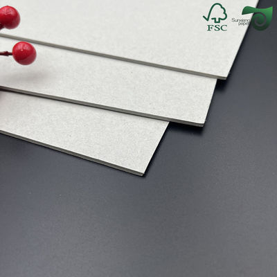 Grade AAA 4mm Double Sided Grey Chipboard High Rigidity Recycled Grey Board Premium Mixed Pulp