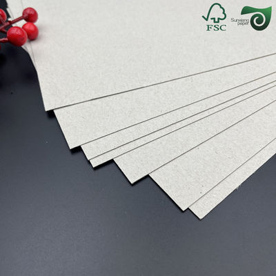 FSC Certified 1200gsm Uncoated Book Binding Board For Photo Frames  Recycled Pulp Material