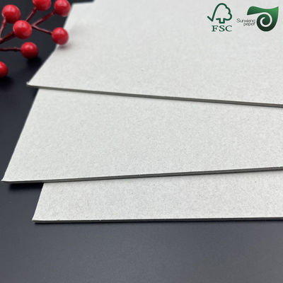 FSC Certified Gray Book Binding Board  Kraft Chipboard Paper For Book Covers