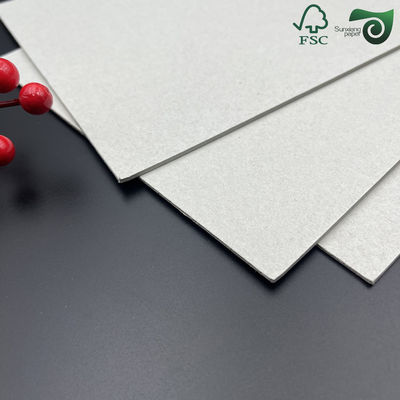 FSC Smooth High Stiffness Grey Board Recycled Chipboard For Packaging Book Binding