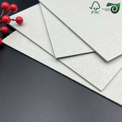 FSC Certified Recycled Book Binding Board Gray Cardboard Sheets 1.0mm 70cm 100cm For Carton Dividers