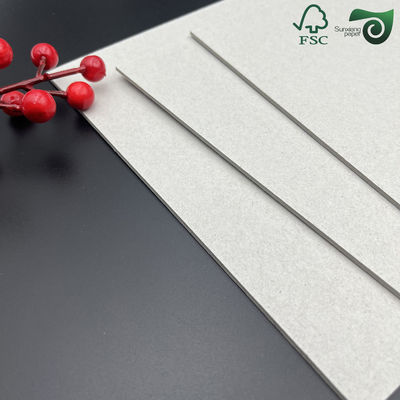 FSC Smooth High Stiffness Grey Board Recycled Chipboard For Packaging Book Binding