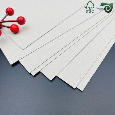 FSC Certified Grey Recycled Pulp Book Binding Board 900gsm 945gsm 1.45mm 1.5mm Thick