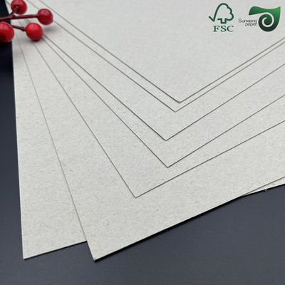 FSC 0.8mm 3mm Laminated Rigid Grey Chipboard Premium Grey Carton Board