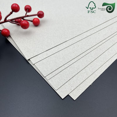 FSC 3mm 3000 Micron Rigid Grey Craft Cardboard With A Smooth Surface Suitable For Packaging