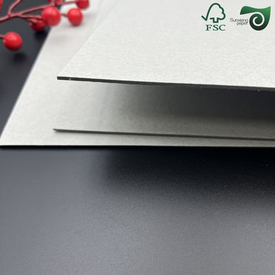 FSC Smooth High Stiffness Grey Board Recycled Chipboard For Packaging Book Binding
