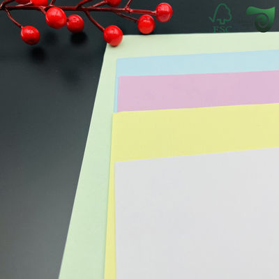 50g 55g A4 Sized CB CFB CF Carbonless Copy Paper For Printing Invoices Receipts