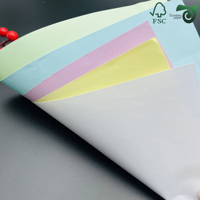 55GSM 60GSM 75GSM Black Image Carbonless Paper CB CFB CF Types 650mm 910mm