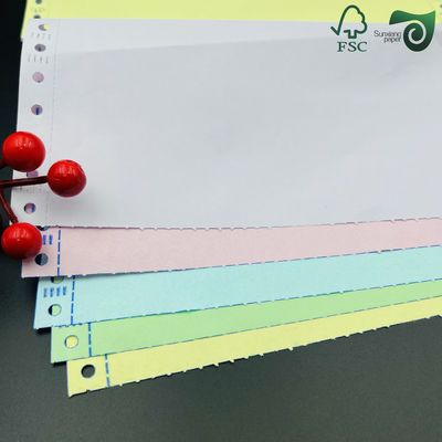 FSC Certified White Green A4 Carbonless Copy Paper 50gsm 55gsm  CB  CFB  CF