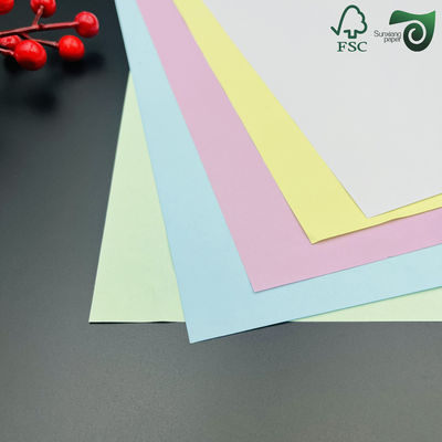 50g 55g A4 Sized CB CFB CF Carbonless Copy Paper For Printing Invoices Receipts
