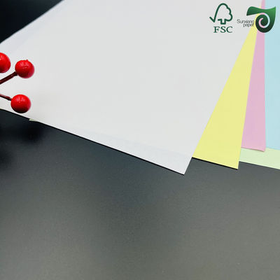 20lb 8.5'' 11" Carbonless NCR Copy Paper Sheet FSC For Office Invoices