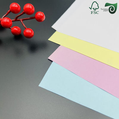 50gsm 55gsm A4 CB CFB CF Carbonless Copy Paper Ideal For Printing Invoices