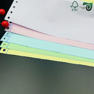 CB CFB CF 9.5"  11" Carbonless NCR Paper For Thermal Printers Crisp Clear Images FSC