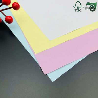 FSC 60gsm Eco Friendly Carbonless Copy Paper  SGS Certified For Sustainable Printing