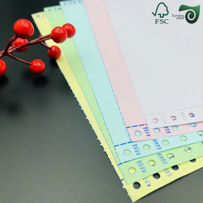CB CFB CF 9.5"  11" Carbonless NCR Paper For Thermal Printers Crisp Clear Images FSC