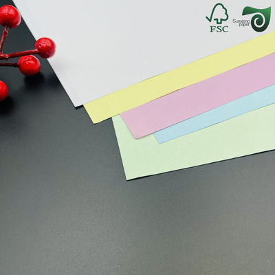FSC 9.5"   5.5" Premium Carbonless Computer Paper  White   Colored Options