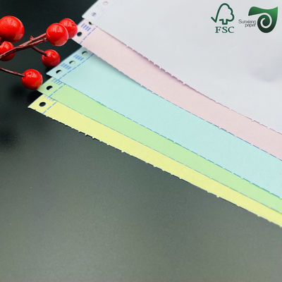 FSC CB CF CFB Non Carbon Copy Paper Sheets For Computer Printing Carbonless Paper