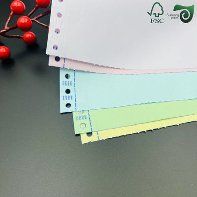 50g 55g Carbonless Copy Paper Blue Yellow NCR Carbonless Invoice Paper Sized 640mm  900mm FSC