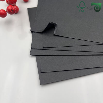 FSC 1.5mm High Thickness Double Side Black Cardboard Ideal For Photo Album Pages