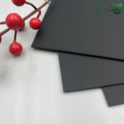 300gsm Black Kraft Board Solid Paper Sheets Heavy Duty Album Cardboard Fold Resistant
