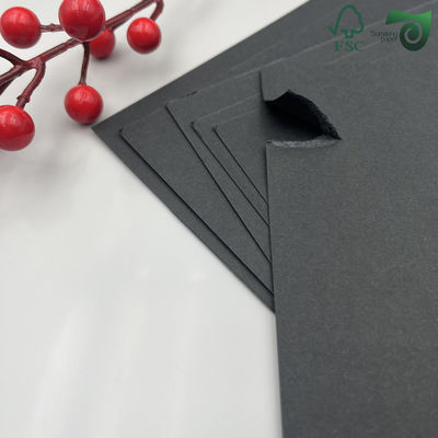 FSC 1.5mm  1200g  2mm  1600g  Black Solid Board  Double Sided Deep Black 70cm 100cm