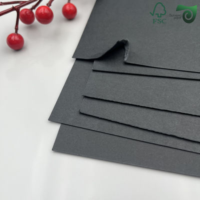 Book Binding Board 300gr 350gr Uncoating Solid Black Paper For Shopping Bag 70cm 100cm
