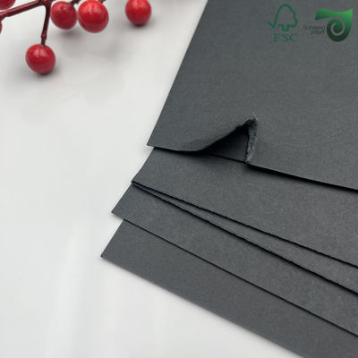 1.5mm High Thickness Double Side Black Cardboard FSC For Photo Album Pages